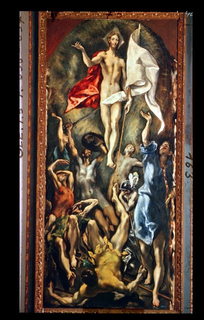 The Resurrection by El Greco